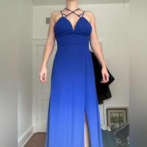 Fame & Partners Floor Length Dress